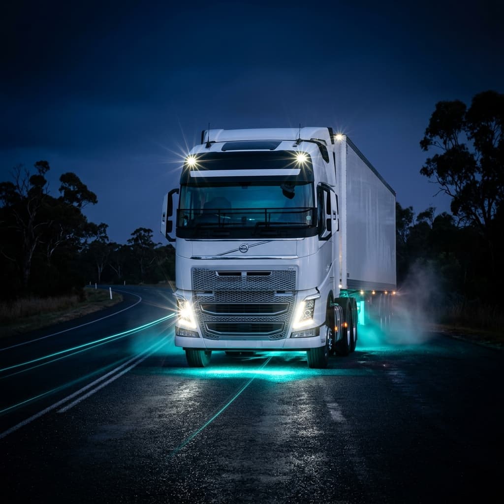 Large refrigerated trailer used by Ramdas QLD